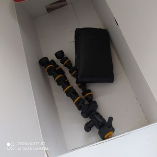 Caja de Nikon Nikonistas,trípode,fund