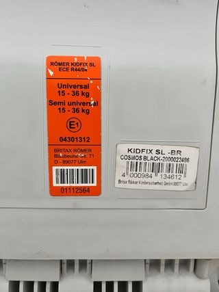 Elevador con respaldo Britax Römer KidFix