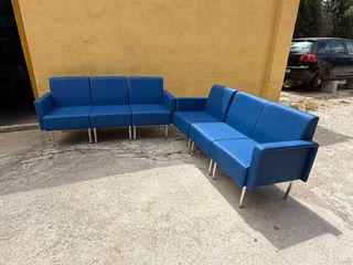 TODOS Sillones modulares azul (no envios)
