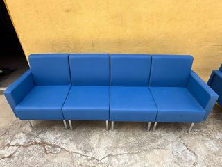 TODOS Sillones modulares azul (no envios)