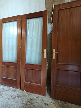 Puertas madera