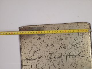 Antiguo cartel chapa metal original