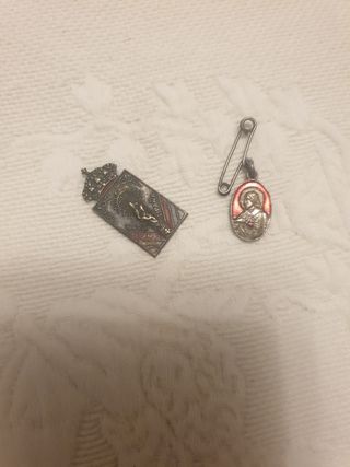 Medallas religiosas años 50