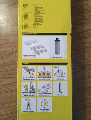 Mopa limpiadora a vapor