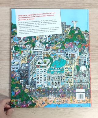 Libro infantil: Los elefantes viajeros