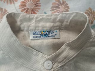Camisa lino niño