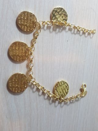 Pulsera de monedas