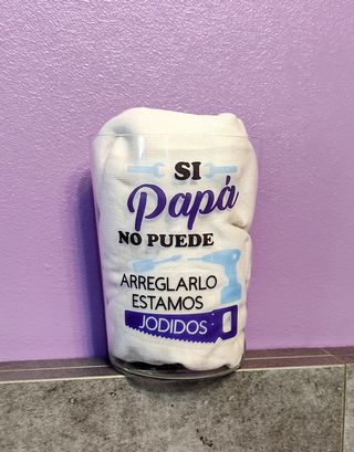 Vaso de sidra personalizado