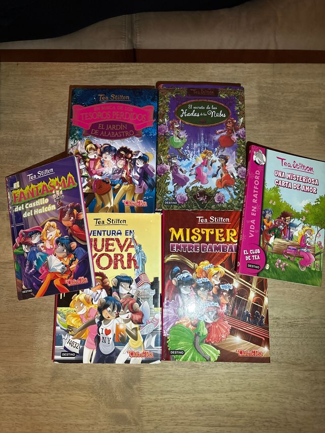Pack libros tea stilton