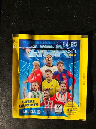 Álbum + 70 cromos + sobres liga este panini 24 25