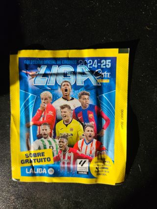 Álbum + 70 cromos + sobres liga este panini 24 25