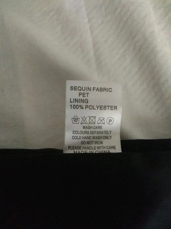 Vestido fiesta lentejuelas Rare London