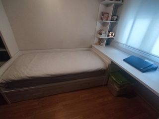Cama nido con escritorio