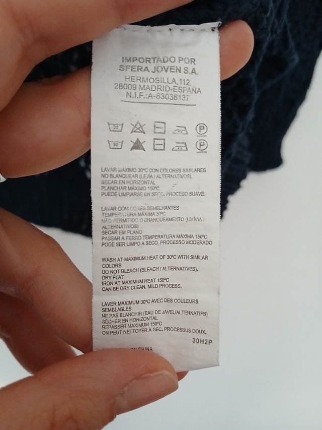 Jersey crochet verano Sfera