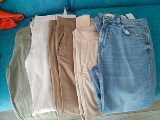 pantalones zara