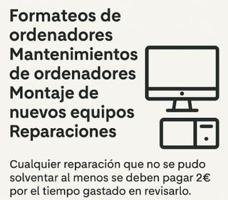 SERVICIO TECNICO DE REPARACION DE ORDENADORES