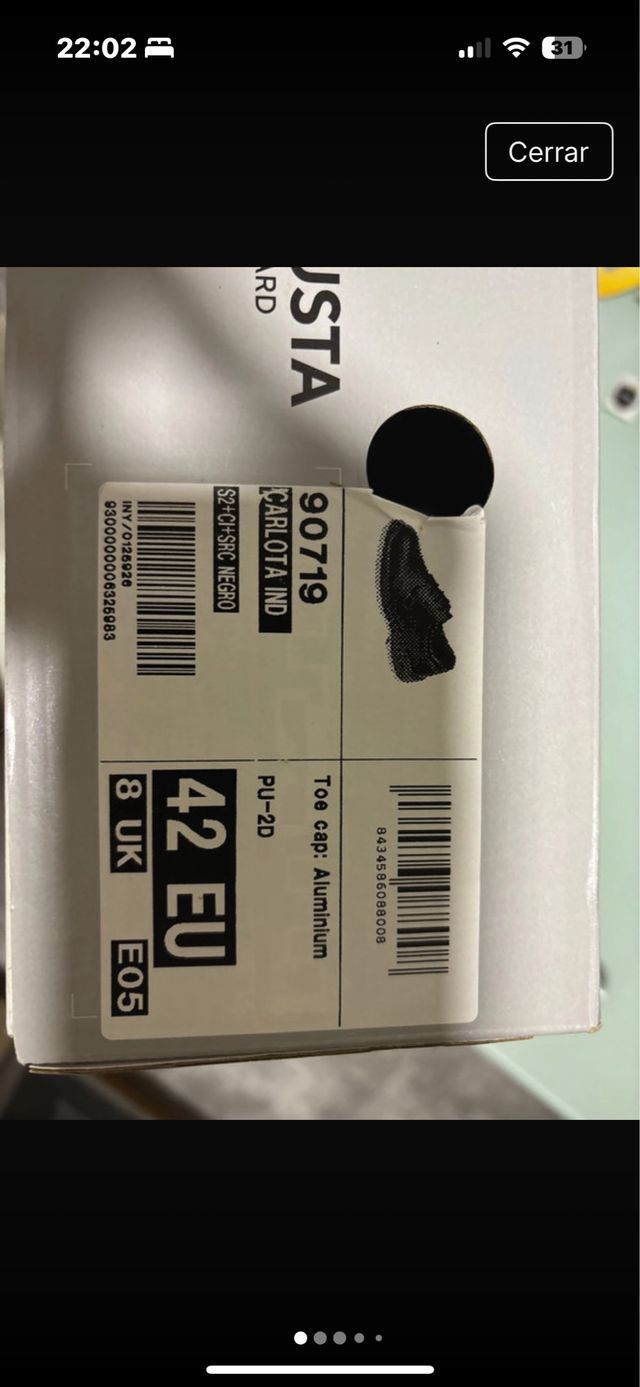 Zapatos de seguridad