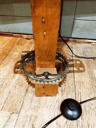 LAMPARA DISEÑO BICICLETA