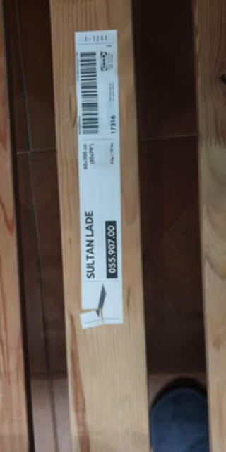 Cama extensible blanca forja, bien cuidada.