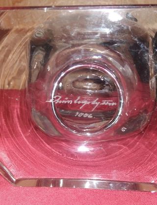 Vaso portafiori in cristallo Svezia Stromberghytte