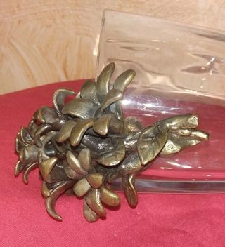 Vaso portafiori in cristallo Svezia Stromberghytte