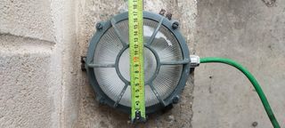 Aplique industrial antiguo