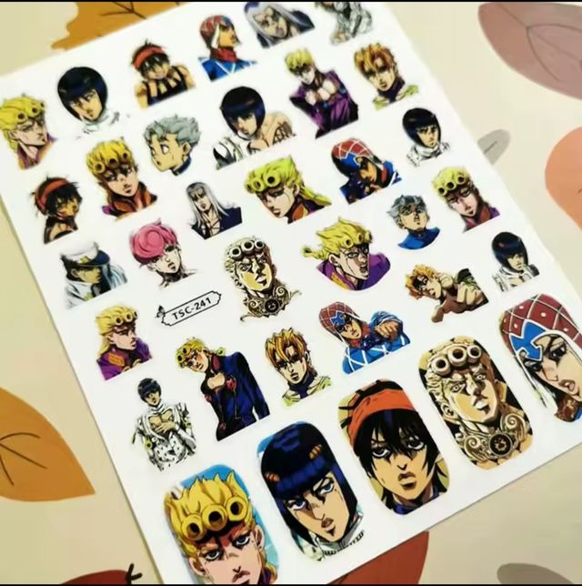 Pegatinas uñas anime,estudio ghibli