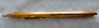 Bolígrafo chapado oro 