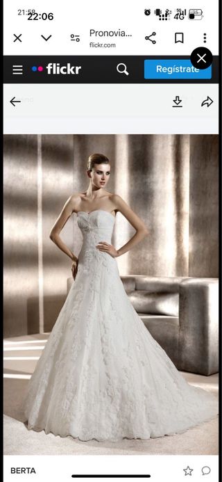 Vestido Novia Pronovias