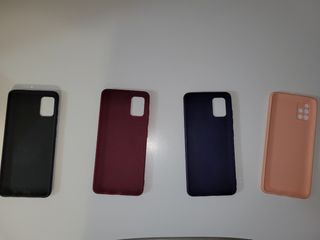 Cover Samsung A51 gomma morbida colori c