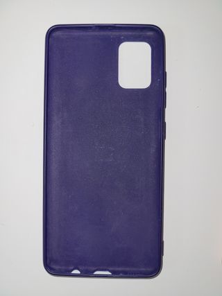 Cover Samsung A51 gomma morbida colori c