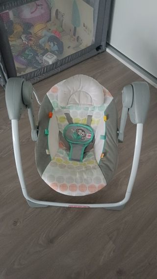 Hamaca bebe autobalanceo