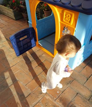 Casita infantil feber