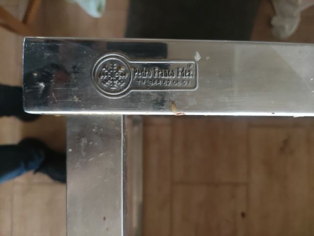 Mesas de Acero Reforzado