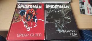 SPIDERMAN SPIDER-ISLAND Y SPIDERMAN NOIR SALVAT