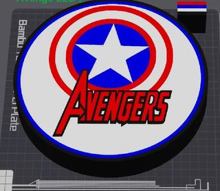 Letrero led Avengers leer descripción