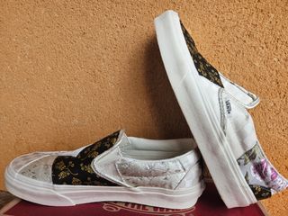 Vans Slip On Patchwork Flores
