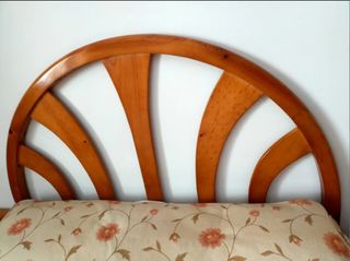 Cabecero de madera cama 135cm