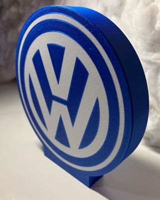 Letrero led Volkswagen leer descripción