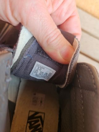 Vans Sk8-Hi Grises Letras