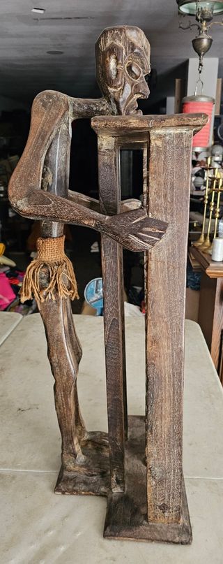 Escultura de madera arte africano