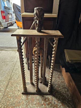 Escultura de madera arte africano