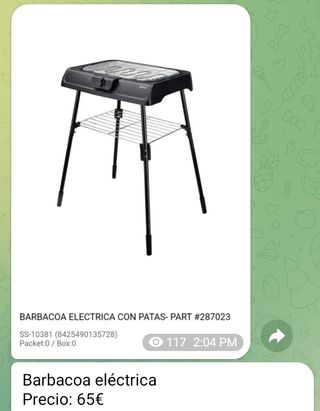 Barbacoa electrica