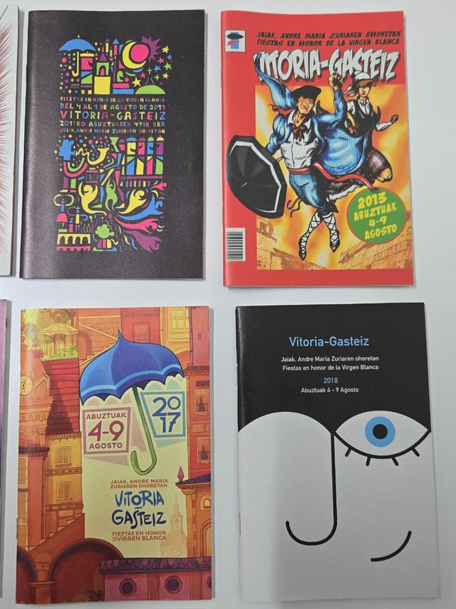 Programas Fiestas Vitoria Gasteiz