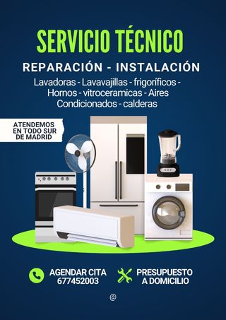 Reparación e instalación de Electrodomésticos
