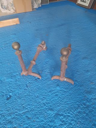 Morillos de chimemea