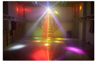 Cabeza Móvil Profesional Ojo de Abeja 5 en 1 Laser