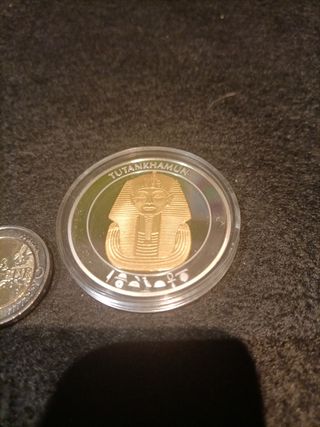 Moneda colección de tutankhamon