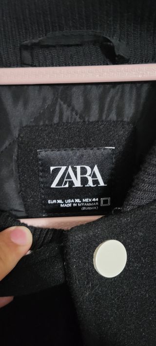 Chaqueta estilo universitaria