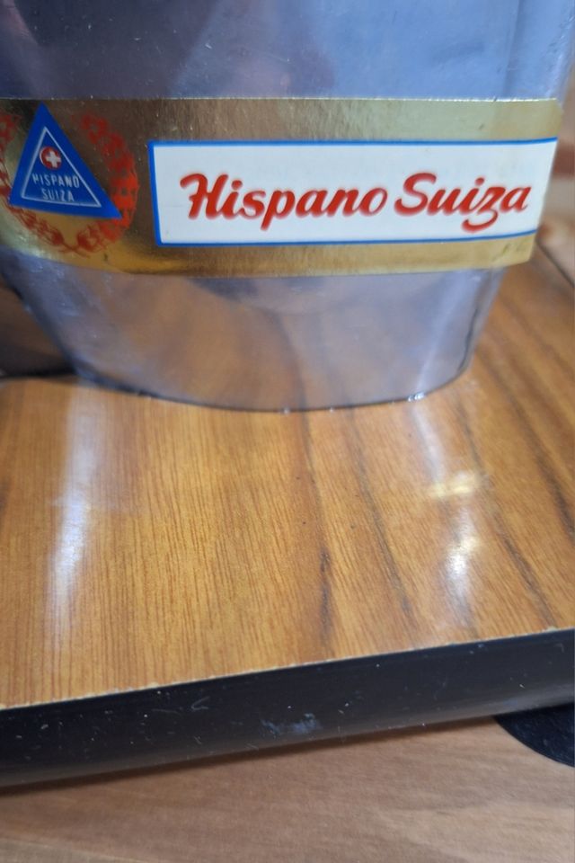 Máquina manual de cortar fiambres años 60